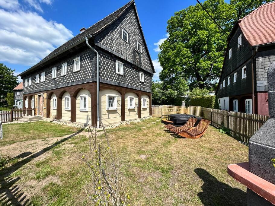Fewo Frushi Mit Whirlpool, Infrarotsauna Großschönau Exterior foto
